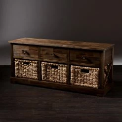 Cheap 😀 Indoor Storage Benches Southern Enterprises Jayton Storage Bench 😉 -Indoor Benches Shop scaleSEI2008