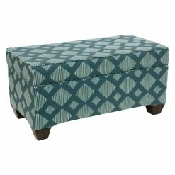 Best deal 😀 Indoor Storage Benches Skyline Furniture Rectangular Upholstered Storage Bench 🔥 -Indoor Benches Shop scaleSKY1719