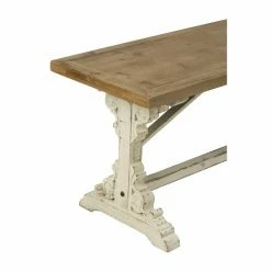 Best deal 🔔 Bedroom Benches Tripar Wood Farmhouse Style Bench 🧨 -Indoor Benches Shop scaleTRIR149