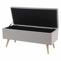 Hot Sale 🥰 Indoor Storage Benches DecMode Contemporary Storage Bench 👏 -Indoor Benches Shop scaleUMA12310