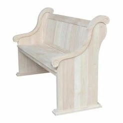 Best deal ❤️ Entryway Benches International Concepts Sanctuary Indoor Bench 🎁 -Indoor Benches Shop scaleWWI1037